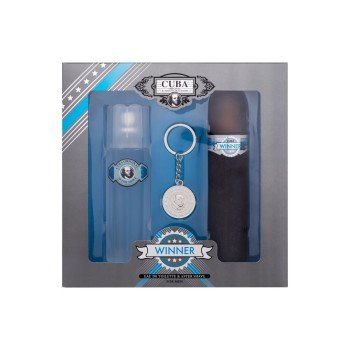 Cuba Winner  100Ml Edt 100 Ml + Aftershave Watter 100 Ml + Key Ring For Man  Extra(Eau De Toilette)  