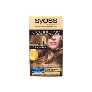 Syoss Oleo Intense Permanent Oil Color 50Ml  For Woman  (Hair Color)  7-10 Natural Blond