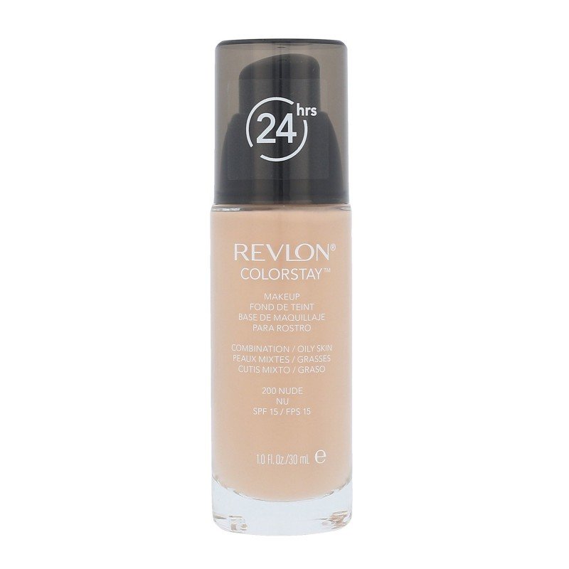 Revlon Colorstay Combination Oily Skin  30Ml 200 Nude  Spf15 For Woman (Makeup)