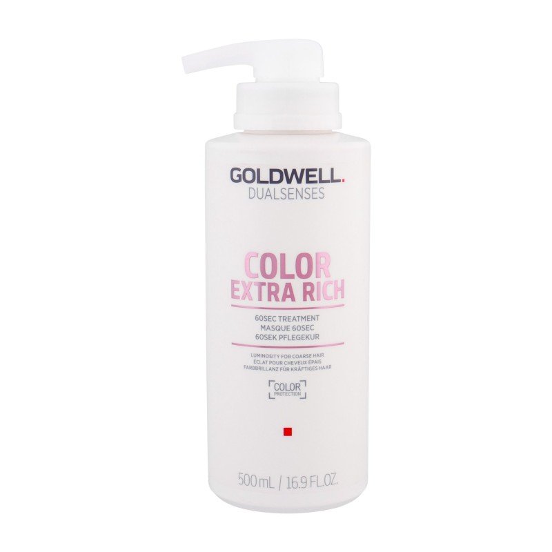 Goldwell Dualsenses Color Extra Rich 60 Sec Treatment  500Ml    For Woman (Hair Mask)