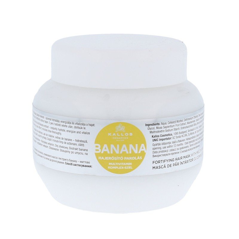 Kallos Cosmetics Banana   275Ml    For Woman (Hair Mask)