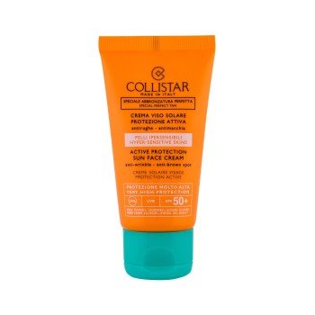 Collistar Special Perfect Tan Active Protection Sun Face  50Ml    For Woman (Face Sun Care)