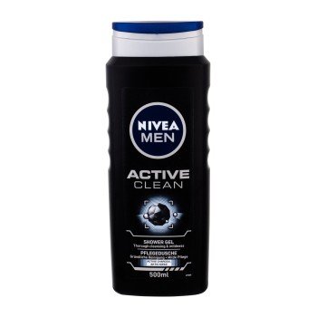 Nivea Men Active Clean   500Ml    For Man (Shower Gel)