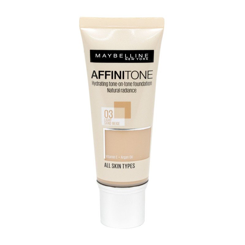 Maybelline Affinitone   30Ml 03 Light Sand Beige   For Woman (Makeup)