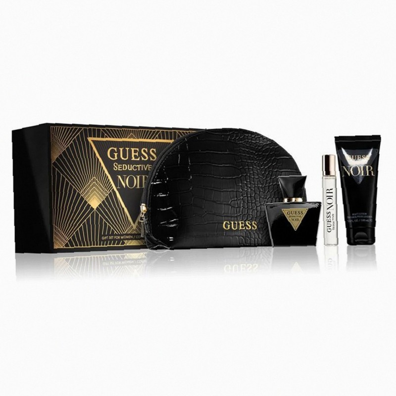 Guess Seductive  Set2 Edt 75 Ml + Body Lotion 100 Ml + Edt 15 Ml + Cosmetic Bag Body Lotion 1D00000101 75Ml W (Eau De Toilette) Noir