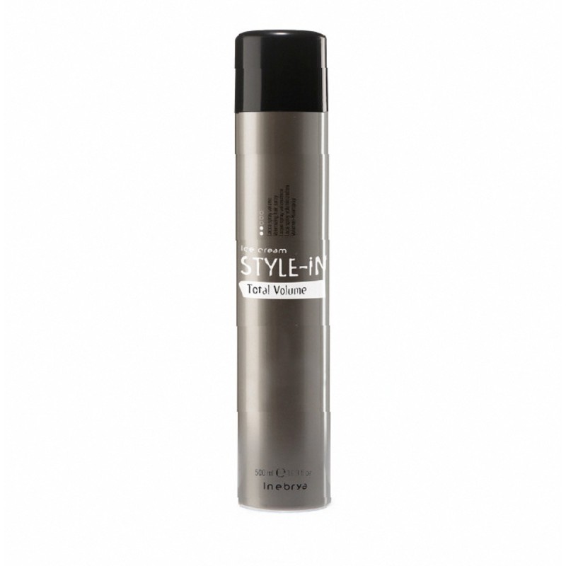 Inebrya Style-In 500Ml Ice Cream Total Volume Spray   (Hair Spray) Unisex  