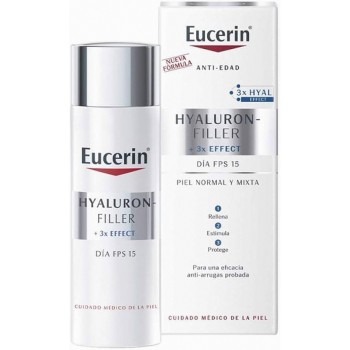 Eucerin Hyaluron-Filler 50Ml + 3X Effect Day Cream  Spf15 (Day Cream) For Women  