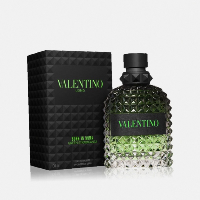 Valentino Uomo Born In Roma 100Ml Green Stravaganza   (Eau De Toilette) For Men  
