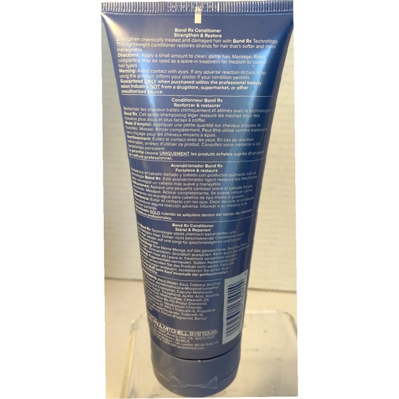 Paul Mitchell Bond Rx 250Ml Shampoo   (Shampoo) Unisex  