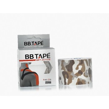 Bb Tape Get Active 1Pc Tape  Camo Brown (Plaster) Unisex  Camo Brown
