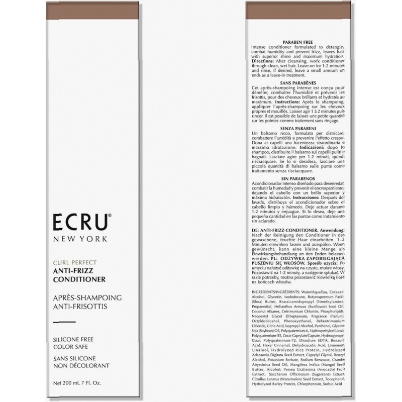 Ecru Curl Perfect 709Ml Anti-Frizz Conditioner   (Conditioner) Unisex  