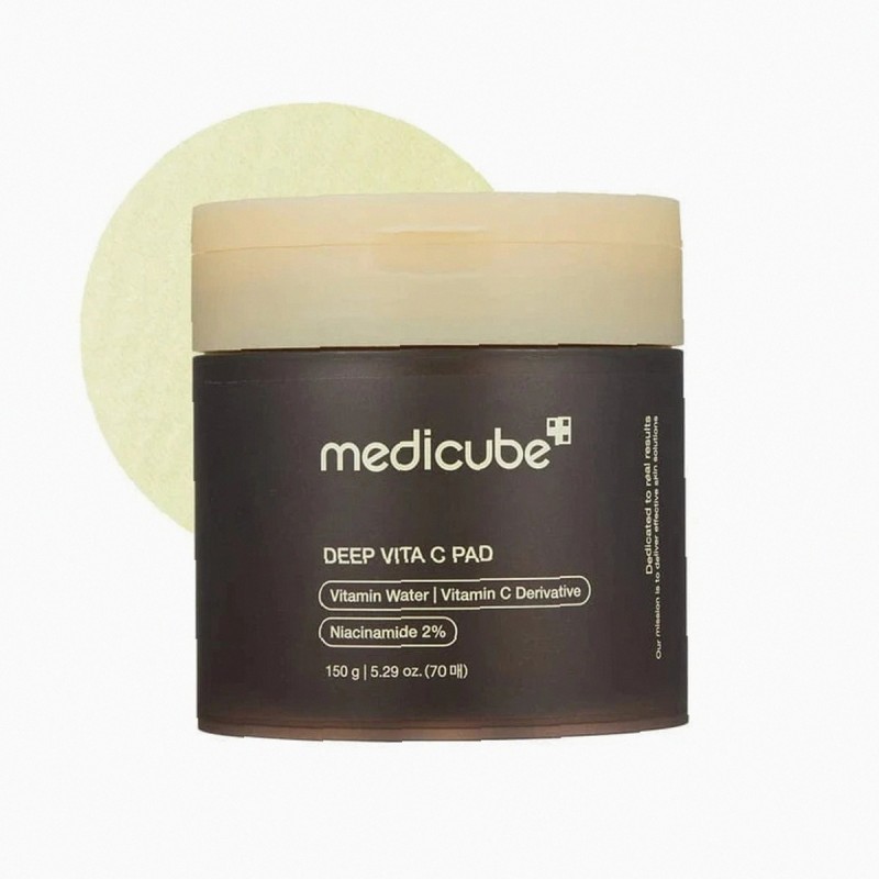 Medicube Deep Vita C 70Pc Pad (Cleansing Wipes) Unisex Medicube Deep Vita C 70Pc Pad (Cleansing Wipes) Unisex