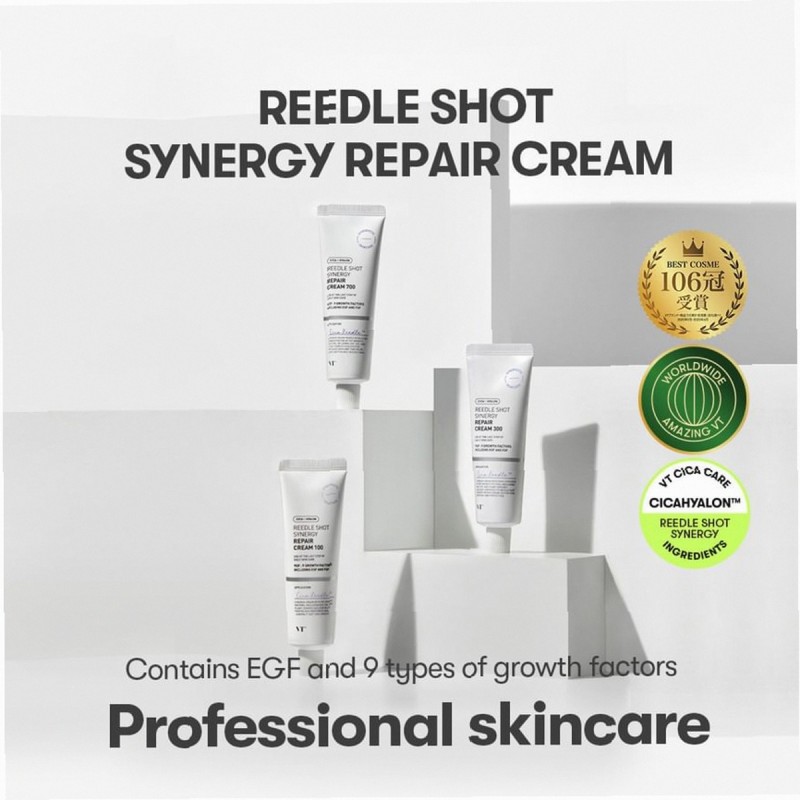 Vt Cosmetics Reedle Shot 50Ml Synergy Repair Cream 300 (Day Cream) Unisex Vt Cosmetics Reedle Shot 50Ml Synergy Repair Cream 300 (Day Cream) Unisex