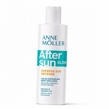 Anne Möller After Sun 175Ml Glow Express Sun Defense Color Enhacing Body Emulsion   (After Sun Care) Unisex  