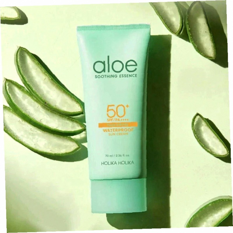 Holika Holika Aloe 100Ml Waterproof Sun Gel  Spf50+ (Face Sun Care) Unisex  