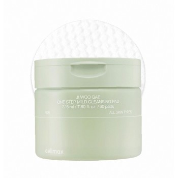 Celimax Ji Woo Gae 60Pc One Step Mild Cleansing Pad   (Cleansing Wipes) Unisex  