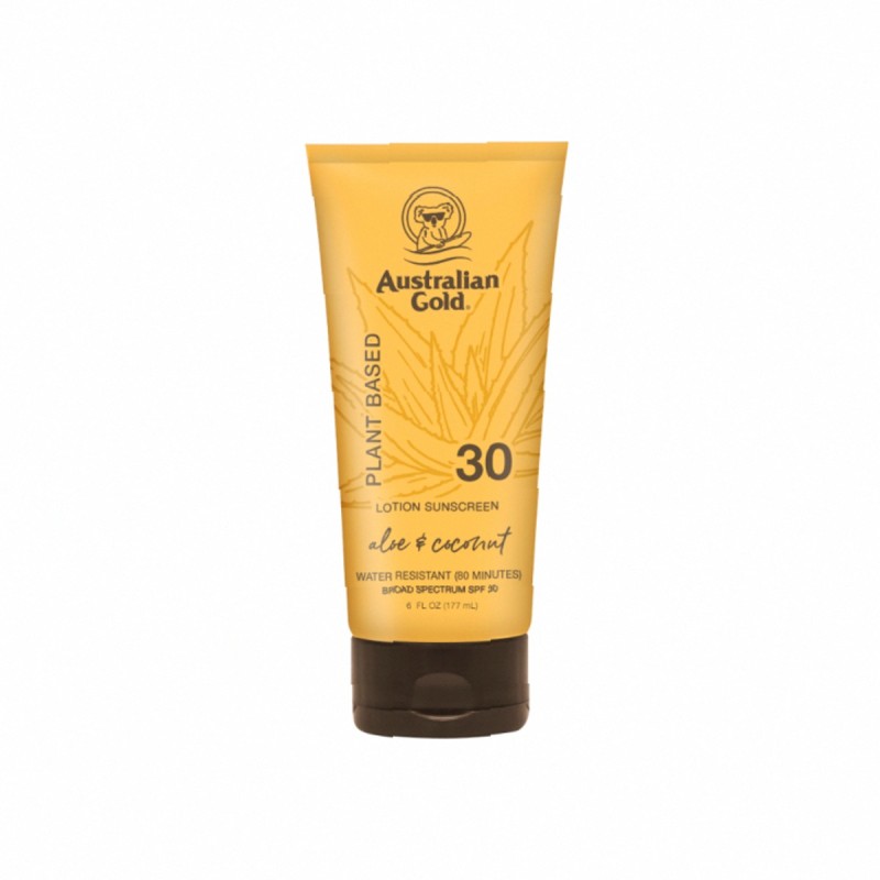Australian Gold Plant Based 177Ml Aloe & Coconut Lotion Sunscreen  Spf30 (Sun Body Lotion) Unisex  