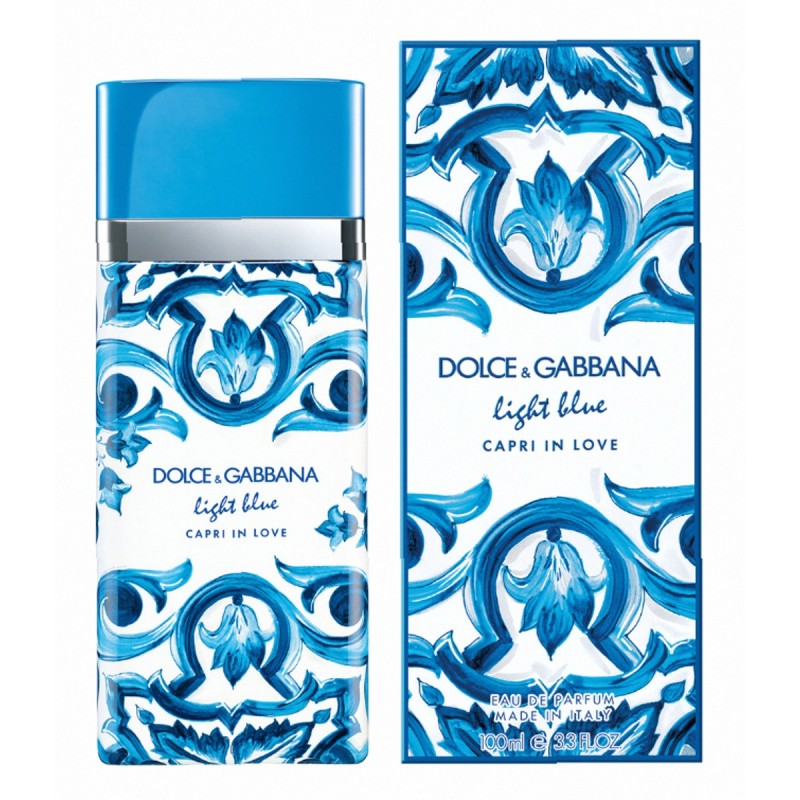 Dolce&Gabbana Light Blue 100Ml Capri In Love (Eau De Parfum) For Women Dolce&Gabbana Light Blue 100Ml Capri In Love (Eau De Parfum) For Women