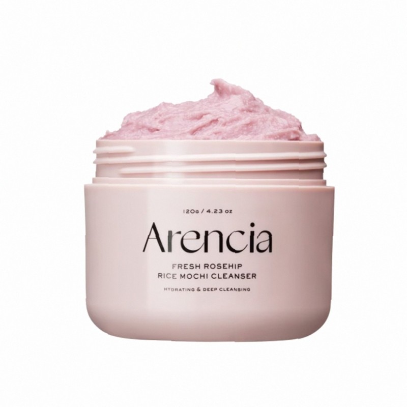 Arencia Rice Mochi Cleanser 120G Fresh Rosehip (Cleansing Cream) Unisex Arencia Rice Mochi Cleanser 120G Fresh Rosehip (Cleansing Cream) Unisex