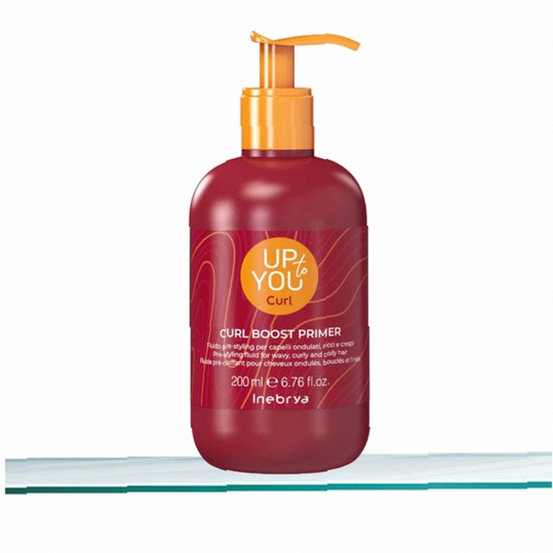 Inebrya Up To You Curl 200Ml Boost Primer   (Waves Styling) Unisex  