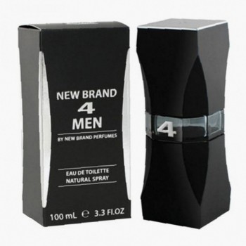 New Brand Parfums Prestige 100Ml 4 Men   (Eau De Toilette) For Men  