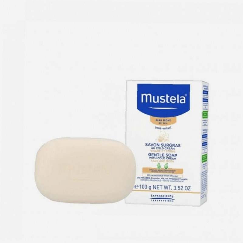 Mustela Bébé 100G Gentle Soap With Cold Cream   (Bar Soap) K  