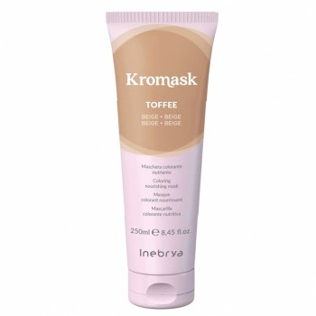 Inebrya Kromask 250Ml Coloring Nourishing Mask   (Hair Color) Unisex  Toffee