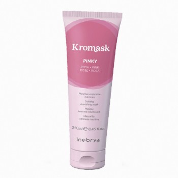 Inebrya Kromask 250Ml Coloring Nourishing Mask   (Hair Color) Unisex  Pinky