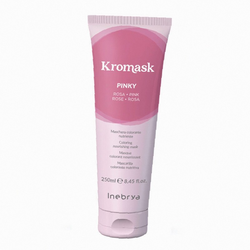 Inebrya Kromask 250Ml Coloring Nourishing Mask   (Hair Color) Unisex  Pinky
