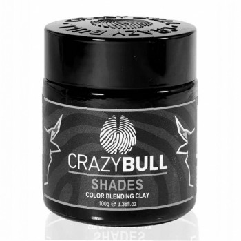 Crazy Bull Shades 100G Color Bleding Clay   (For Definition And Hair Styling) For Men  