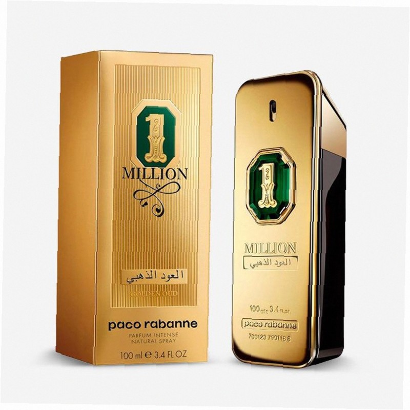 Paco Rabanne 1 Million 100Ml Golden Oud   (Perfume) For Men  