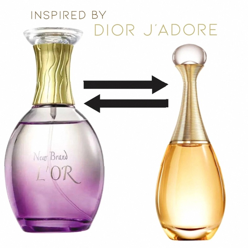 New Brand Parfums L'Or 100Ml (Eau De Parfum) For Women New Brand Parfums L'Or 100Ml (Eau De Parfum) For Women