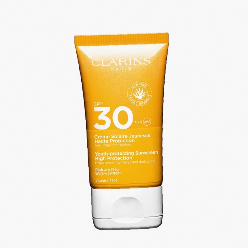 Clarins Sun Care 50Ml Youth-Protecting Face Sunscreen  Spf30 (Face Sun Care) For Women  