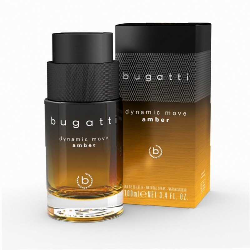 Bugatti Dynamic Move 100Ml Amber   (Eau De Toilette) For Men  