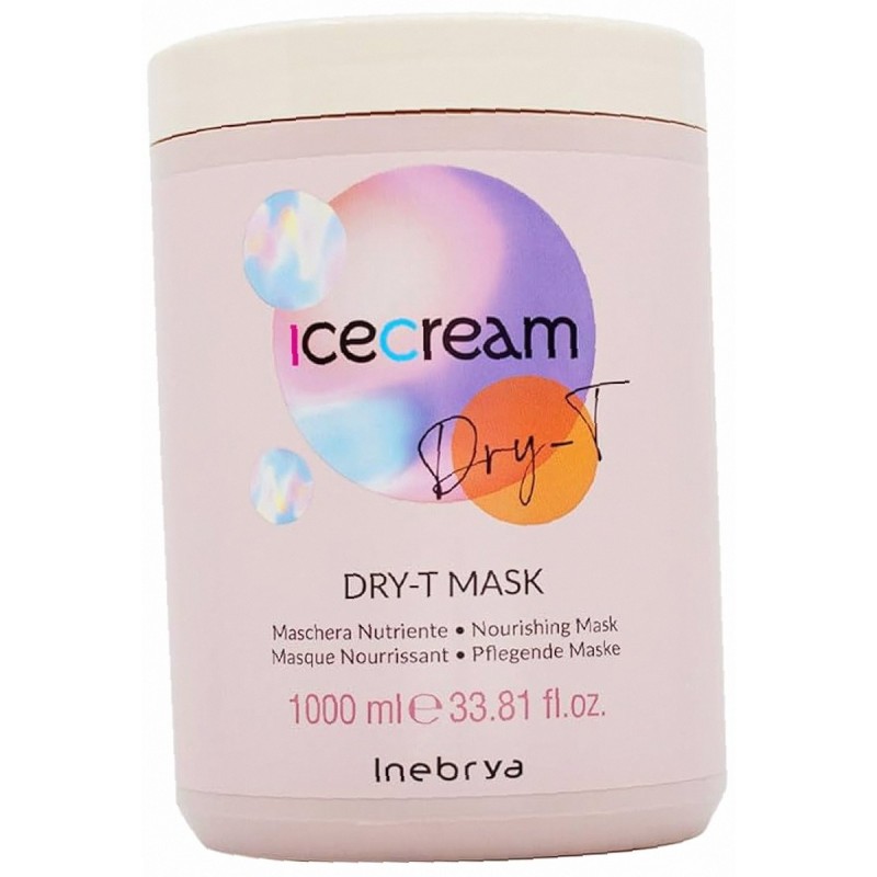 Inebrya Ice Cream Dry-T 1000Ml Nourishing Mask   (Hair Mask) Unisex  