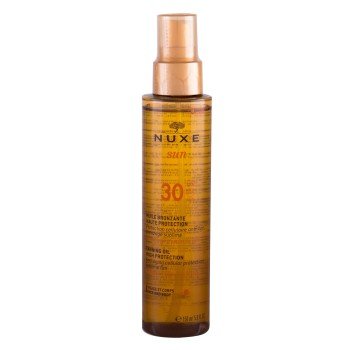 Nuxe Sun Tanning Oil  150Ml   Spf30 Unisex (Sun Body Lotion)
