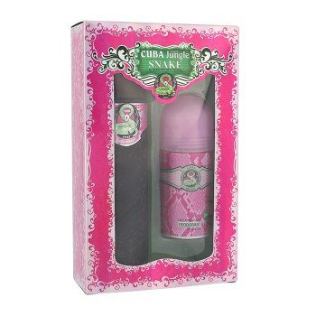 Cuba Jungle Snake Edp 100 Ml + Deodorant 50 Ml 100Ml    For Woman (Eau De Parfum)