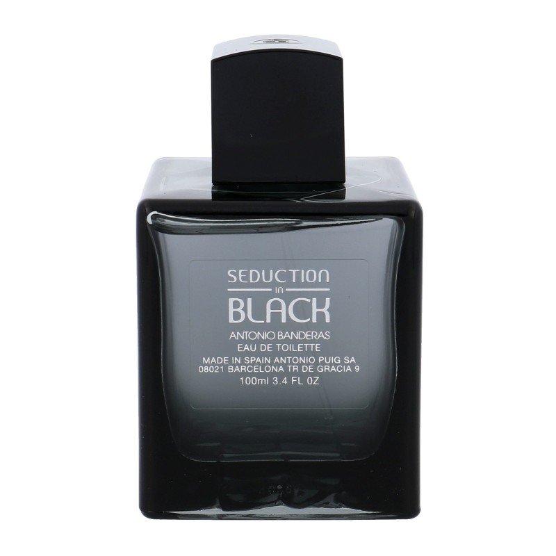 Antonio Banderas Seduction In Black 100Ml   For Man  (Edt)
