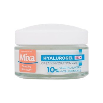 Mixa Hyalurogel Rich 50Ml  For Woman  (Day Cream) 24H 