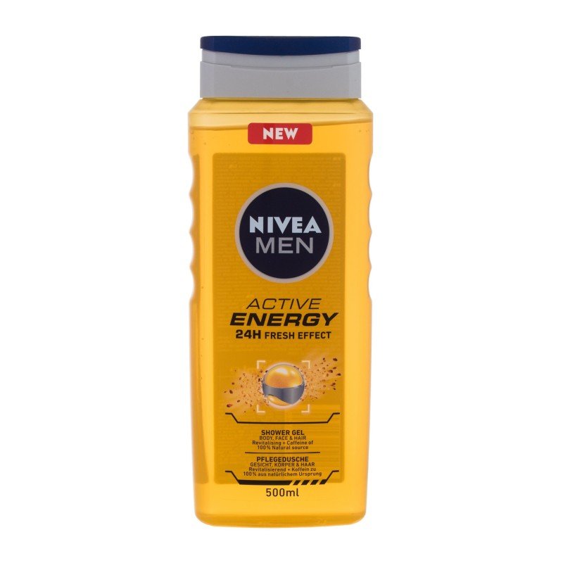 Nivea Men Active Energy   500Ml    For Man (Shower Gel)