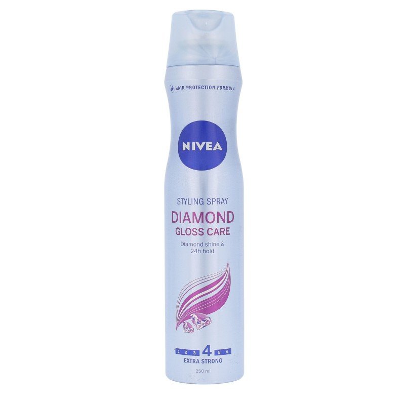Nivea Diamond Gloss Care   250Ml    For Woman (Hair Spray)