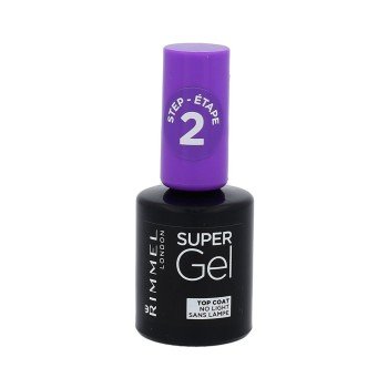 Rimmel London Super Gel Top Coat  12Ml    For Woman (Nail Polish)