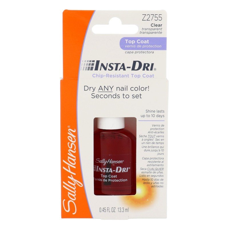 Sally Hansen Insta-Dri Chip-Resistant Top Coat 13,3Ml For Woman (Nail Polish) Sally Hansen Insta-Dri Chip-Resistant Top Coat 13,3Ml For Woman (Nail Polish)