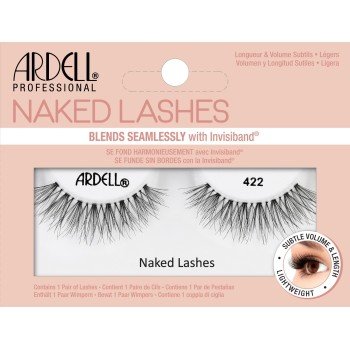 Ardell Naked Lashes 422  1Pc Black   For Woman (False Eyelashes)
