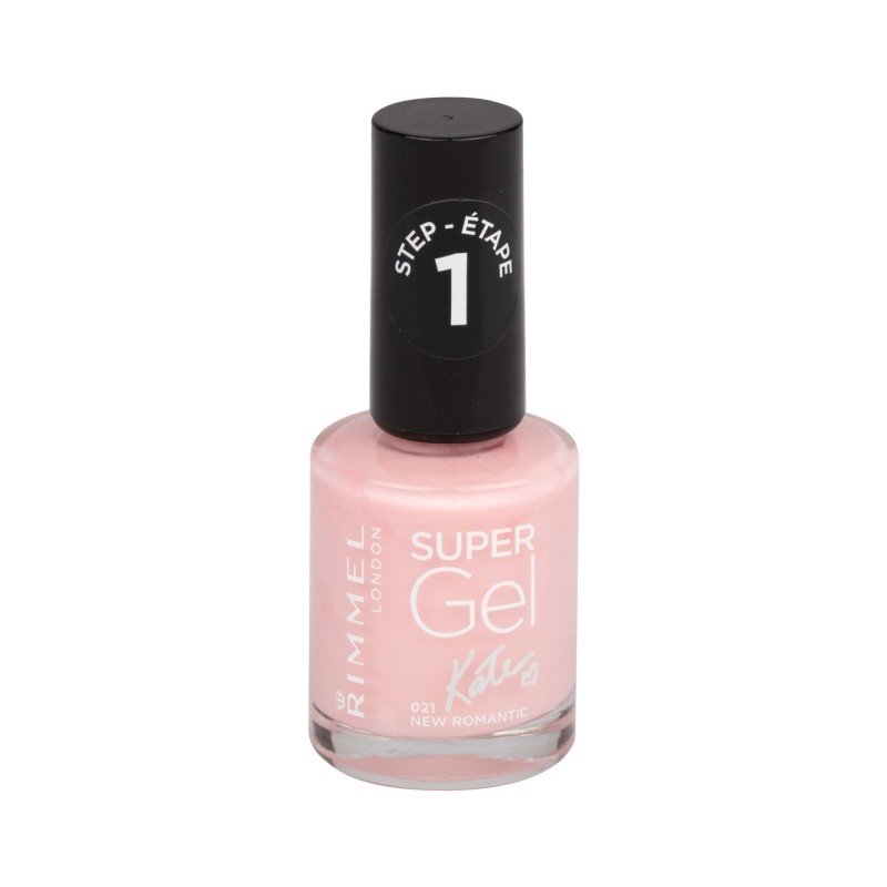 Rimmel London Super Gel By Kate Step1  12Ml 021 New Romantic   For Woman (Nail Polish)