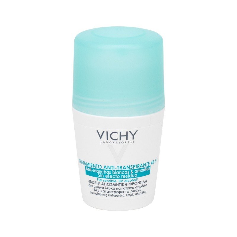 Vichy Antiperspirant 50Ml No White Marks & Yellow Stains Unisex (Antiperspirant) Vichy Antiperspirant 50Ml No White Marks & Yellow Stains Unisex (Antiperspirant)