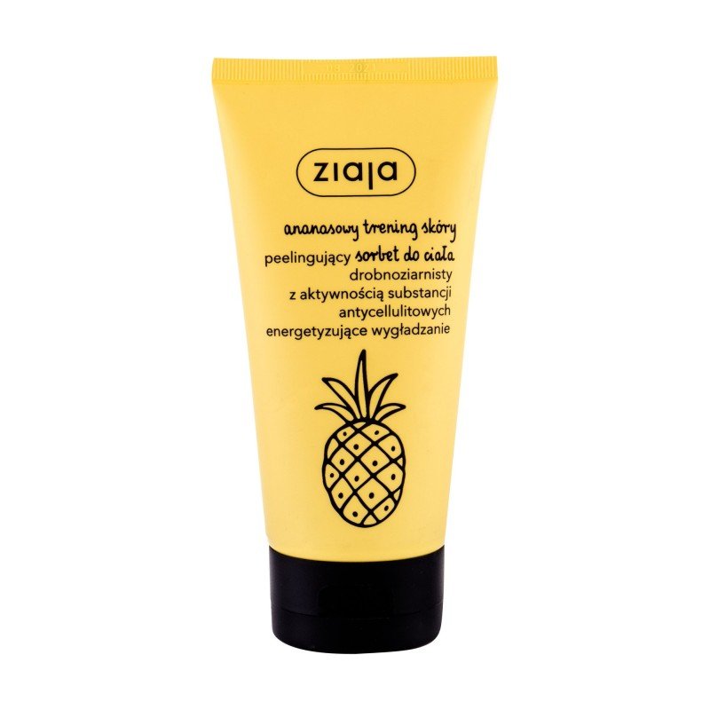 Ziaja Pineapple Body Scrub  160Ml    For Woman (Cellulite And Stretch Marks)