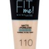 Maybelline Fit Me! Matte + Poreless  30Ml 110 Porcelain   For Woman (Makeup)