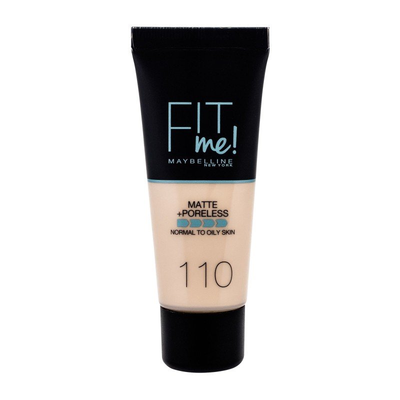 Maybelline Fit Me! Matte + Poreless  30Ml 110 Porcelain   For Woman (Makeup)