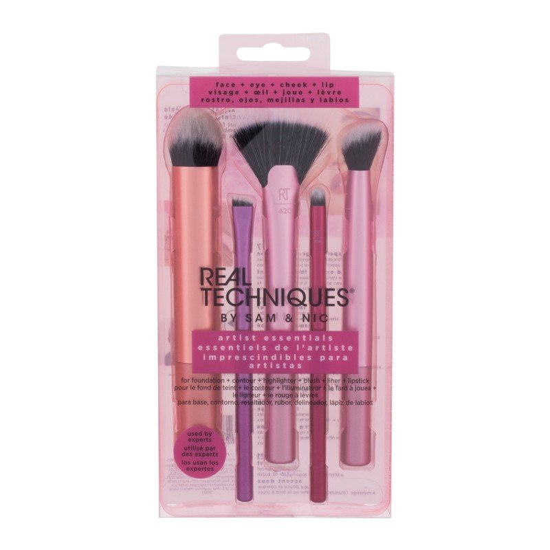 Real Techniques Brushes Artist Essentials Brush Set 5 Pcs 1Pc    For Woman (Brush)
